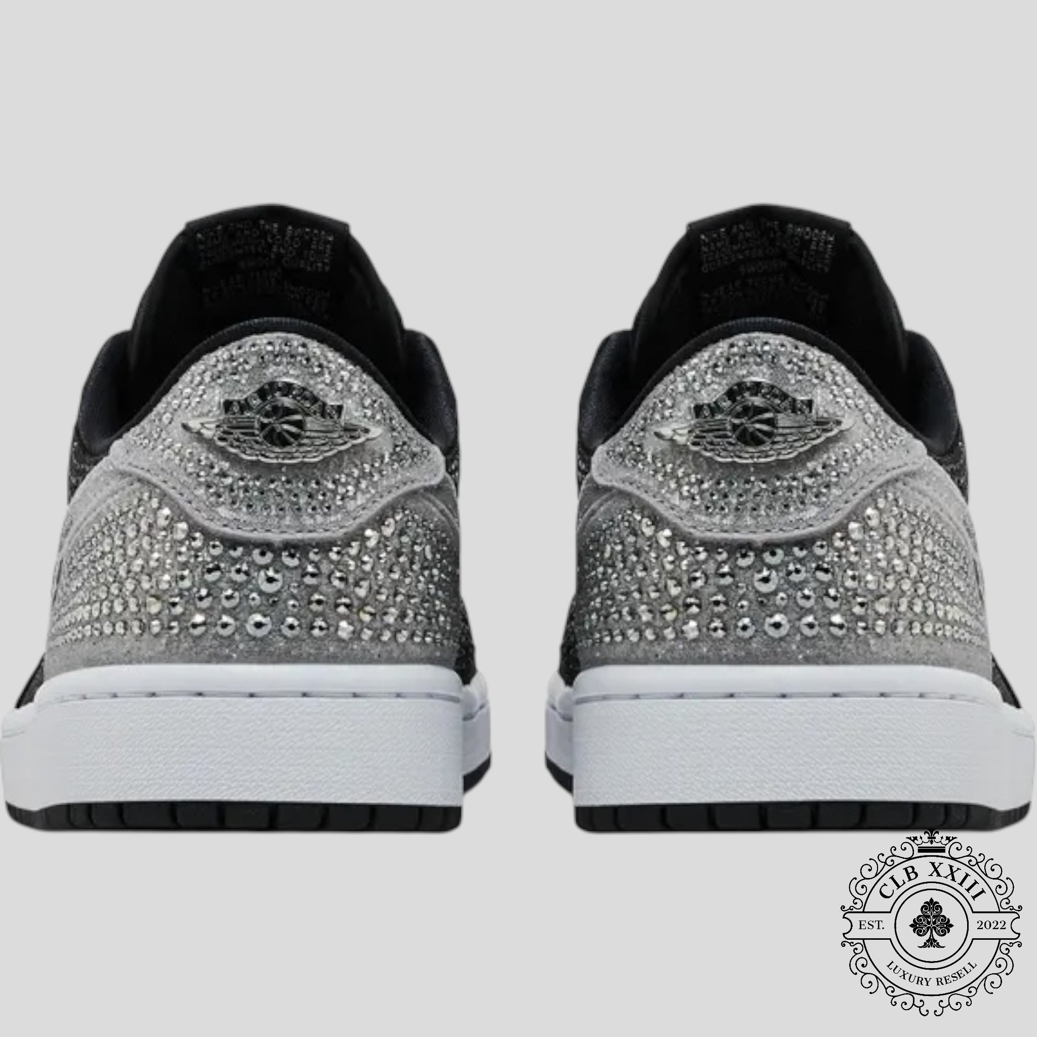Air Jordan 1 Retro Low OG Swarovski Stealth Women's