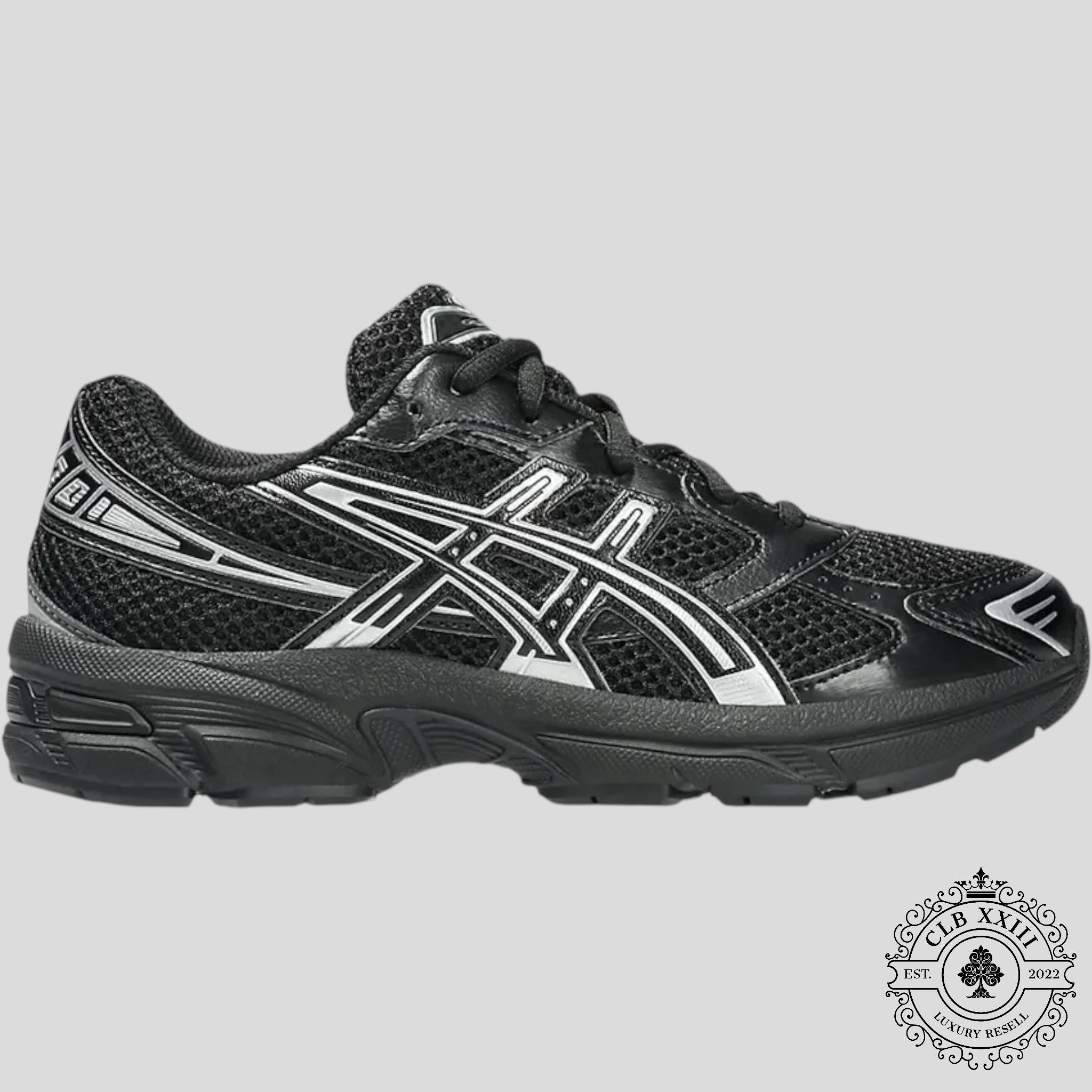 Asics Gel-1130 Black Pure Silver GS