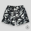 Bravest Studios Skully Shorts in Black