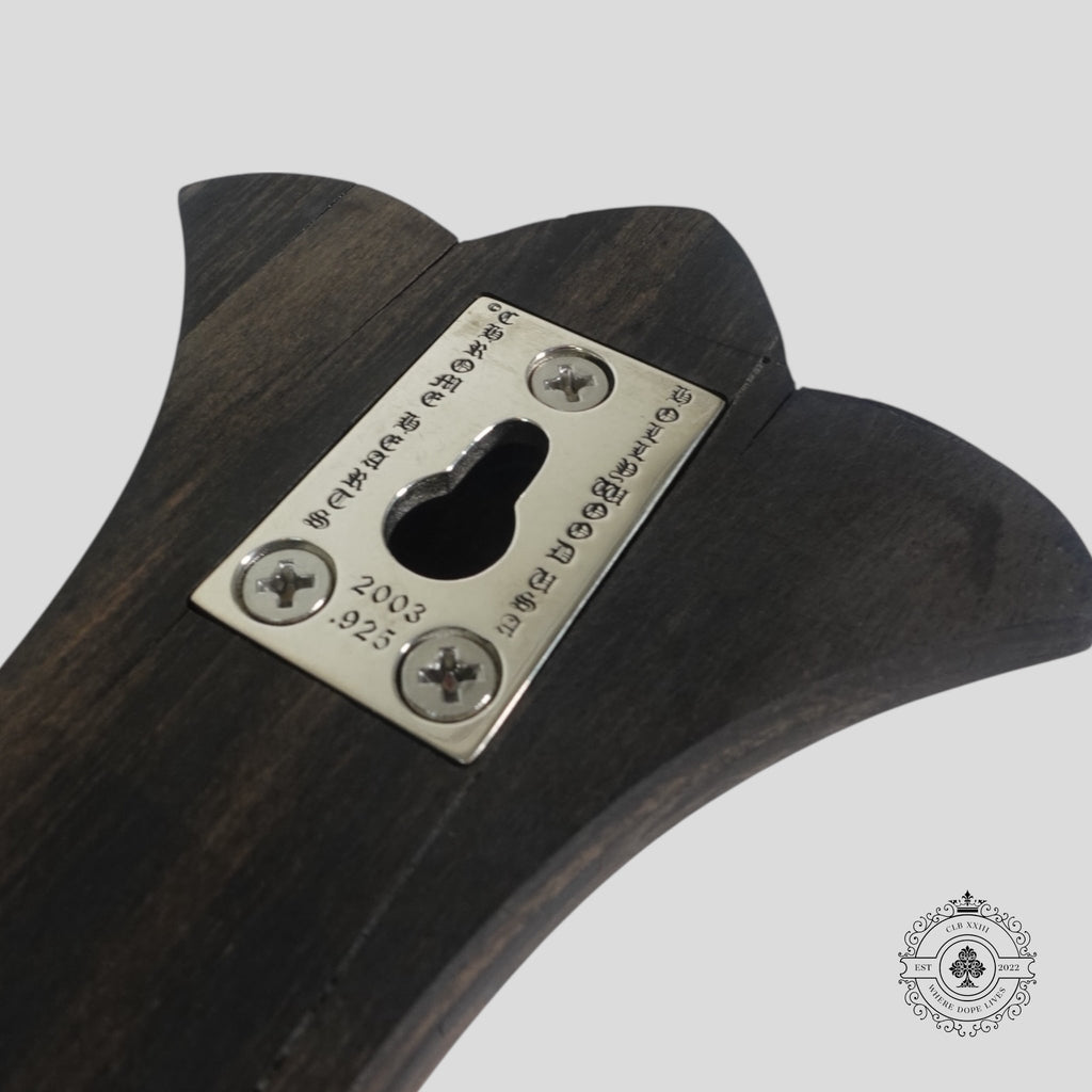 Chrome Hearts Hand-Carved Wooden Cross Set