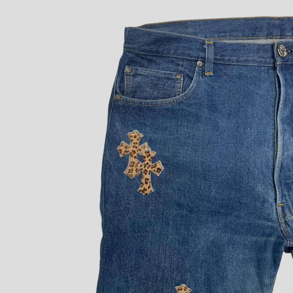 Chrome Hearts Levis Cross Patch Jeans