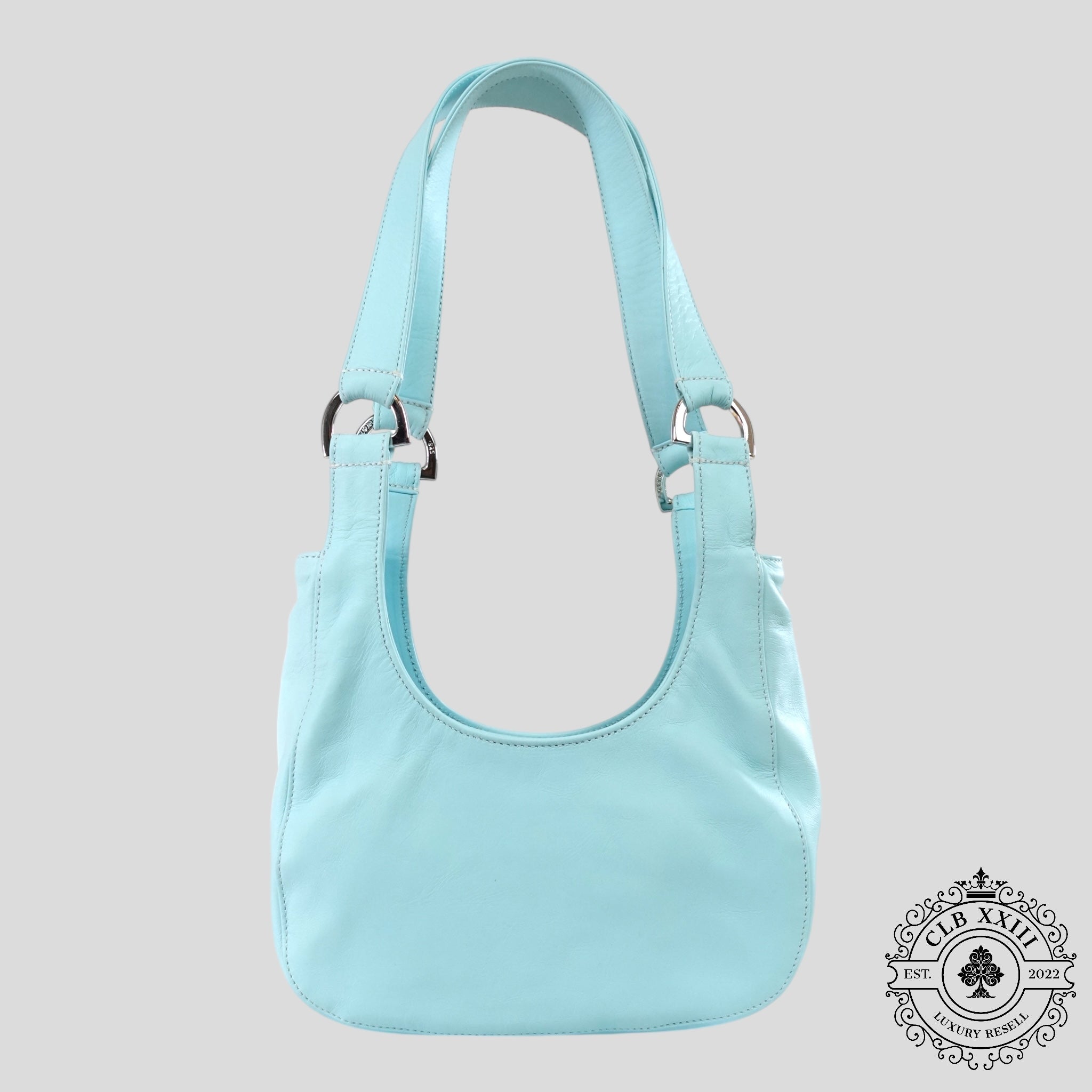 Chrome Hearts Star Patch Nip & Tuck Bag in Blue