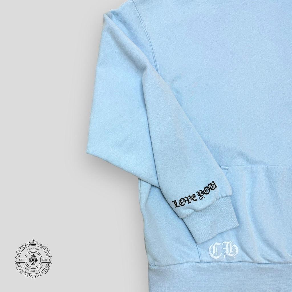 Chrome Hearts Miami Art Basel Exclusive Hoodie in Blue
