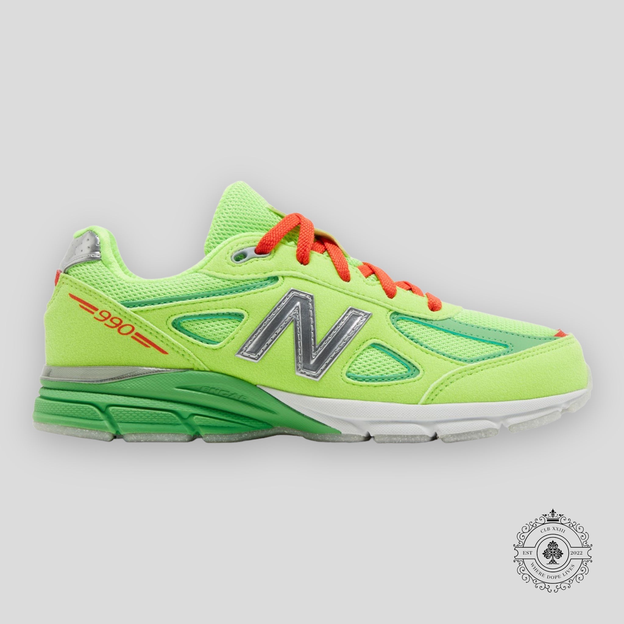 New Balance 990v4 Dtlr Festive GS