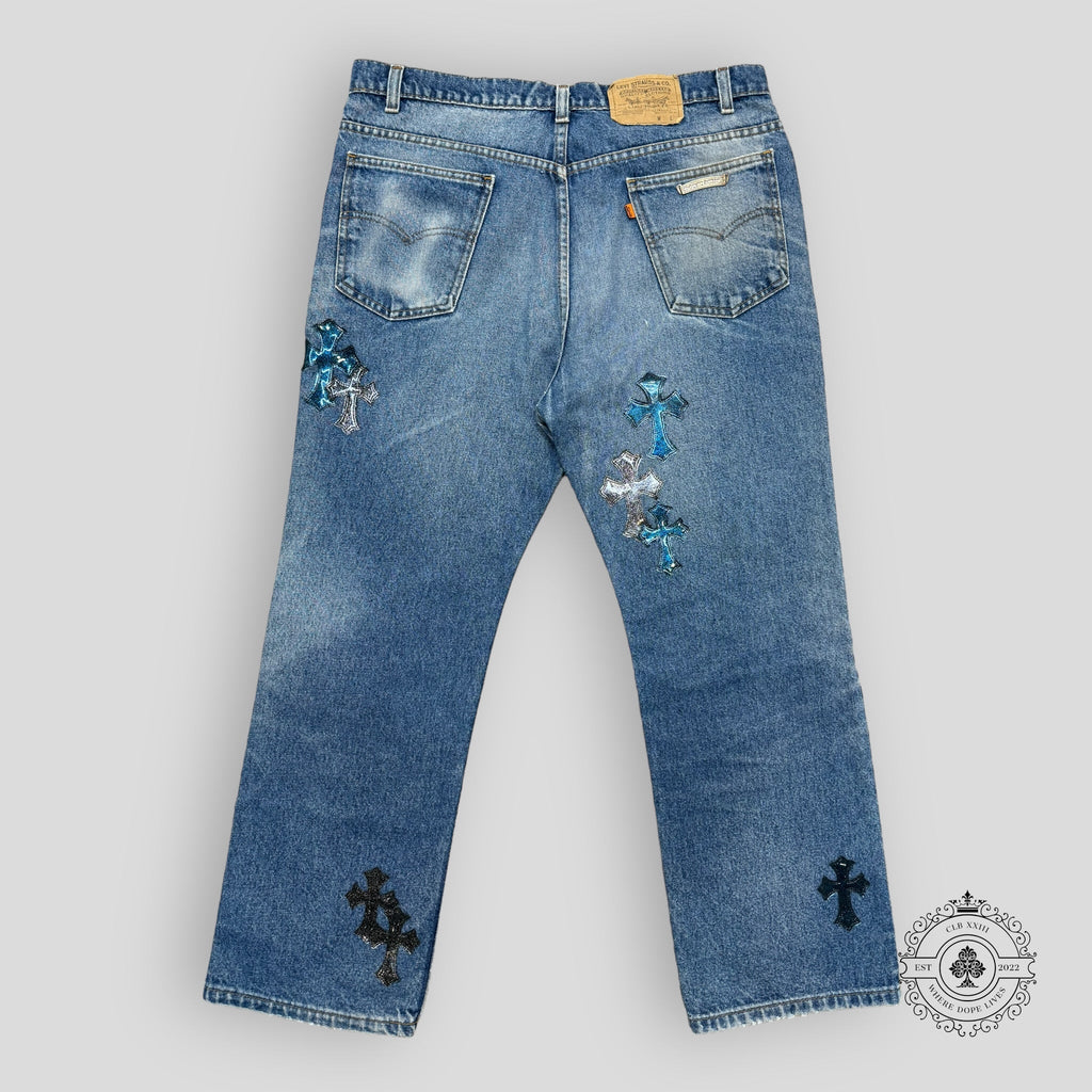 Chrome Hearts Galaxy Patch Jeans