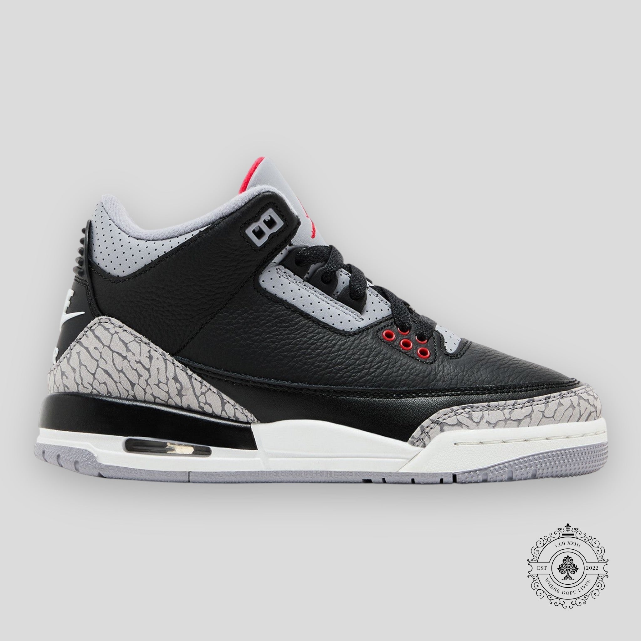 Air Jordan 3 Retro Black Cement 2024 GS