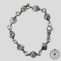 Chrome Hearts Dice and Crossball Bracelet in Silver