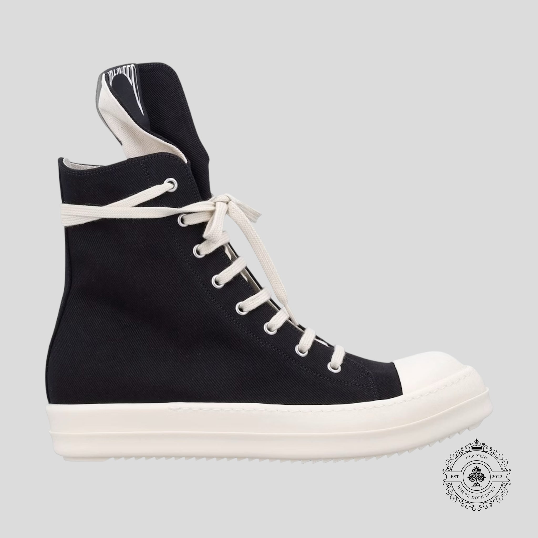 Rick Owens Hollywood Drkshdw High Black Milk