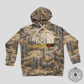 Gucci x the North Face Forest Print Pullover Hoodie in Multicolor