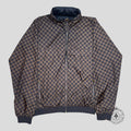 Louis Vuitton Reversible Checkered Damier Windbreaker in Brown