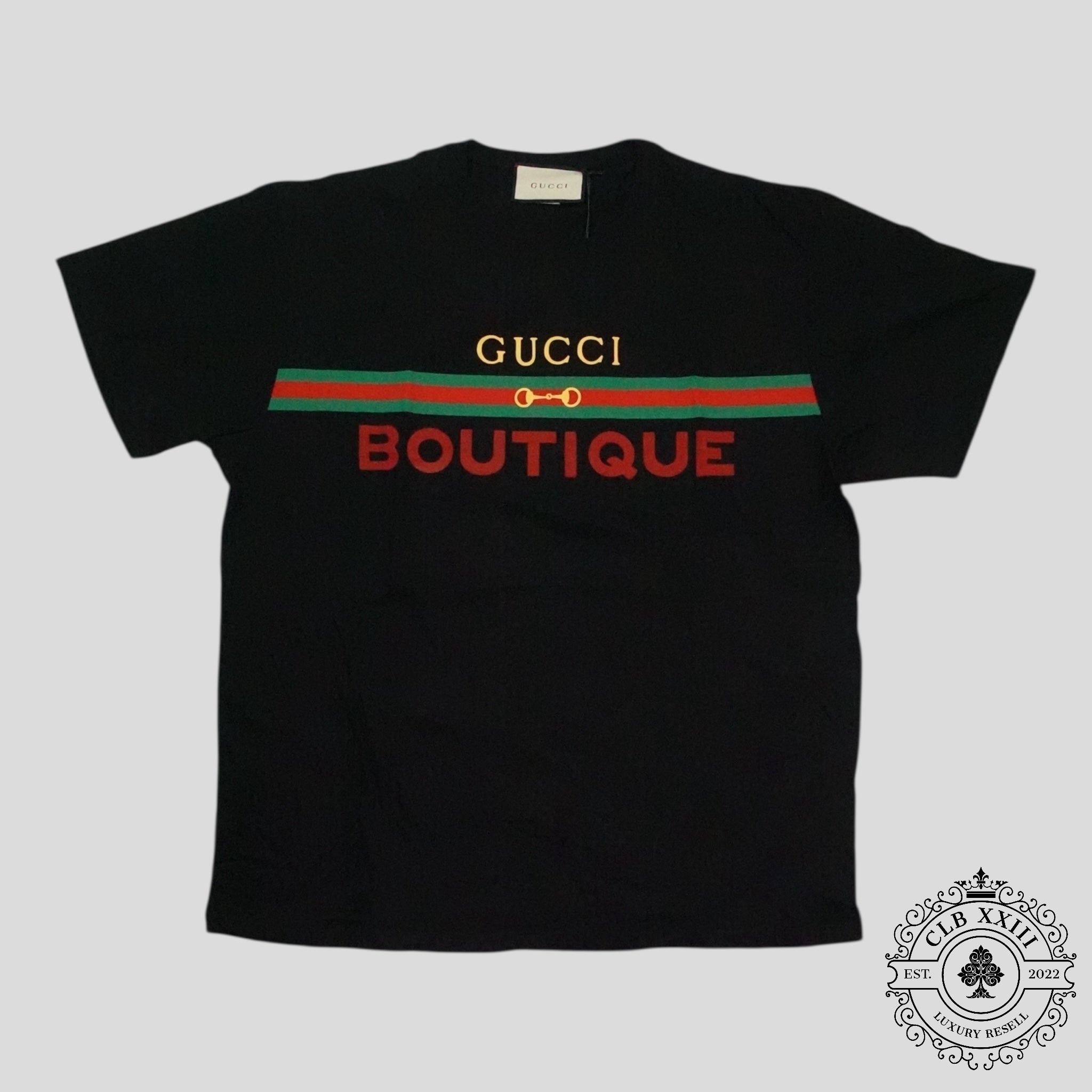 Gucci Boutique Tee in Black