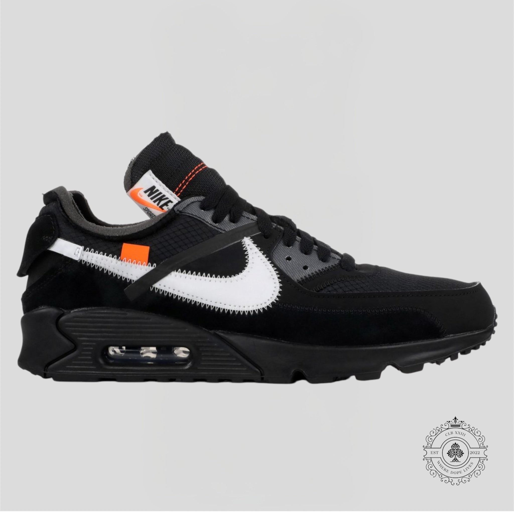 Nike Air Max 90 x Off White Black