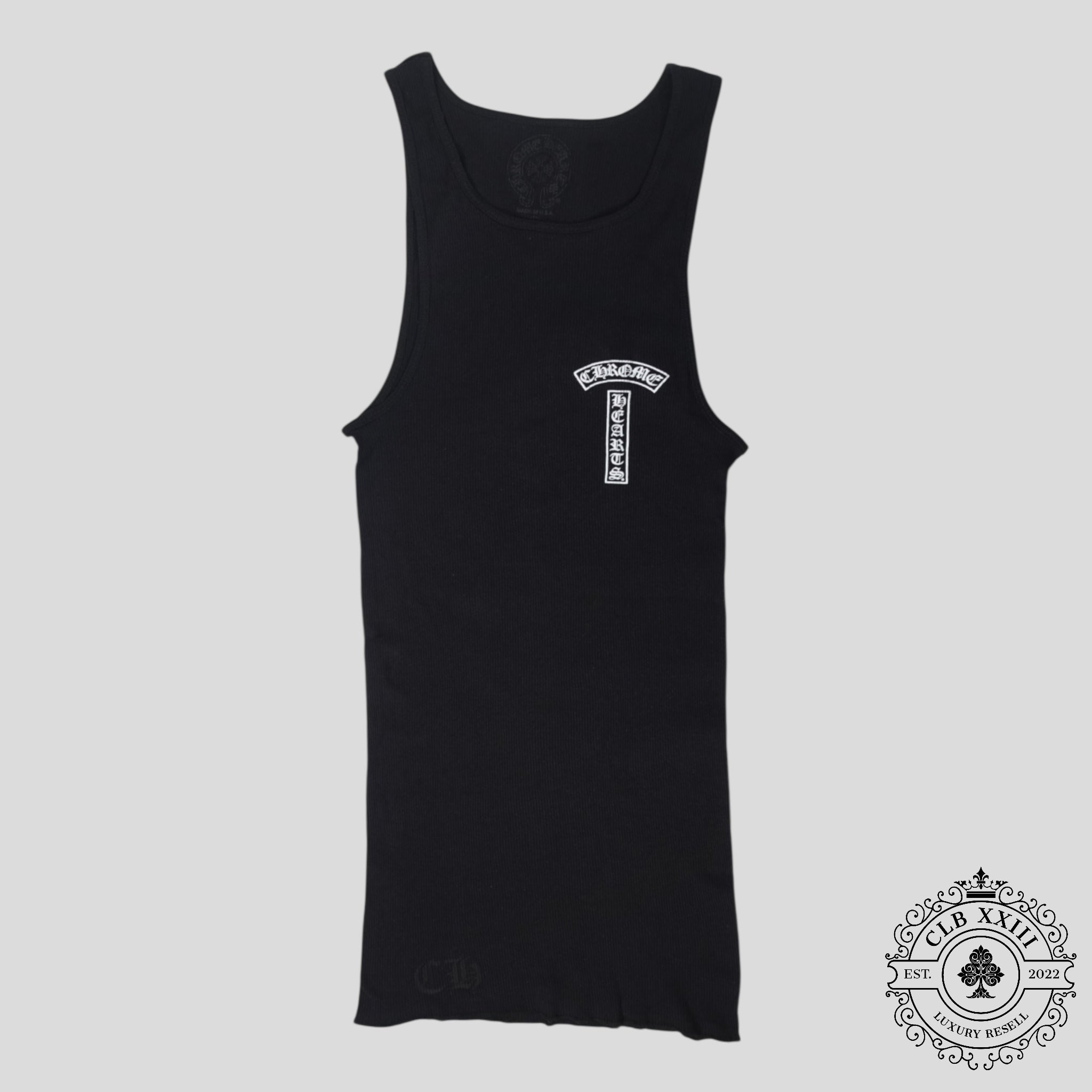 Chrome Hearts Cross Tank Top in Black