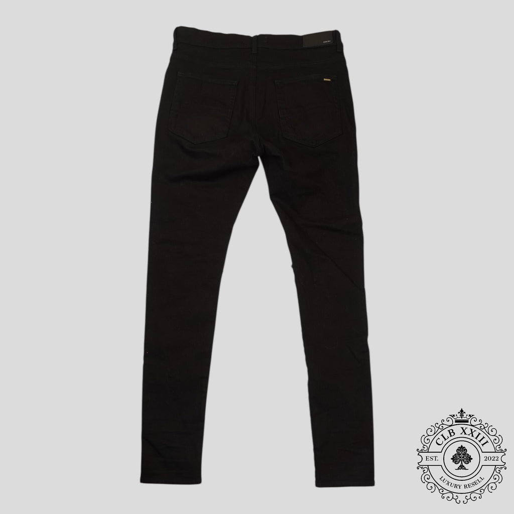Amiri Aloha Patch Jeans in Black