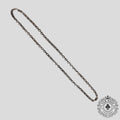 Chrome Hearts Paper Chain 20 Necklace in Silver