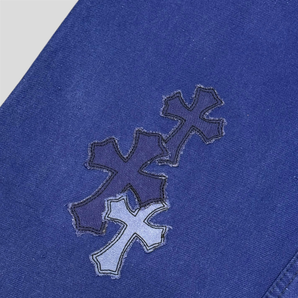 Chrome Hearts French Work Pants in Blue