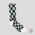 Chrome Hearts 99 Eyes Socks in Green