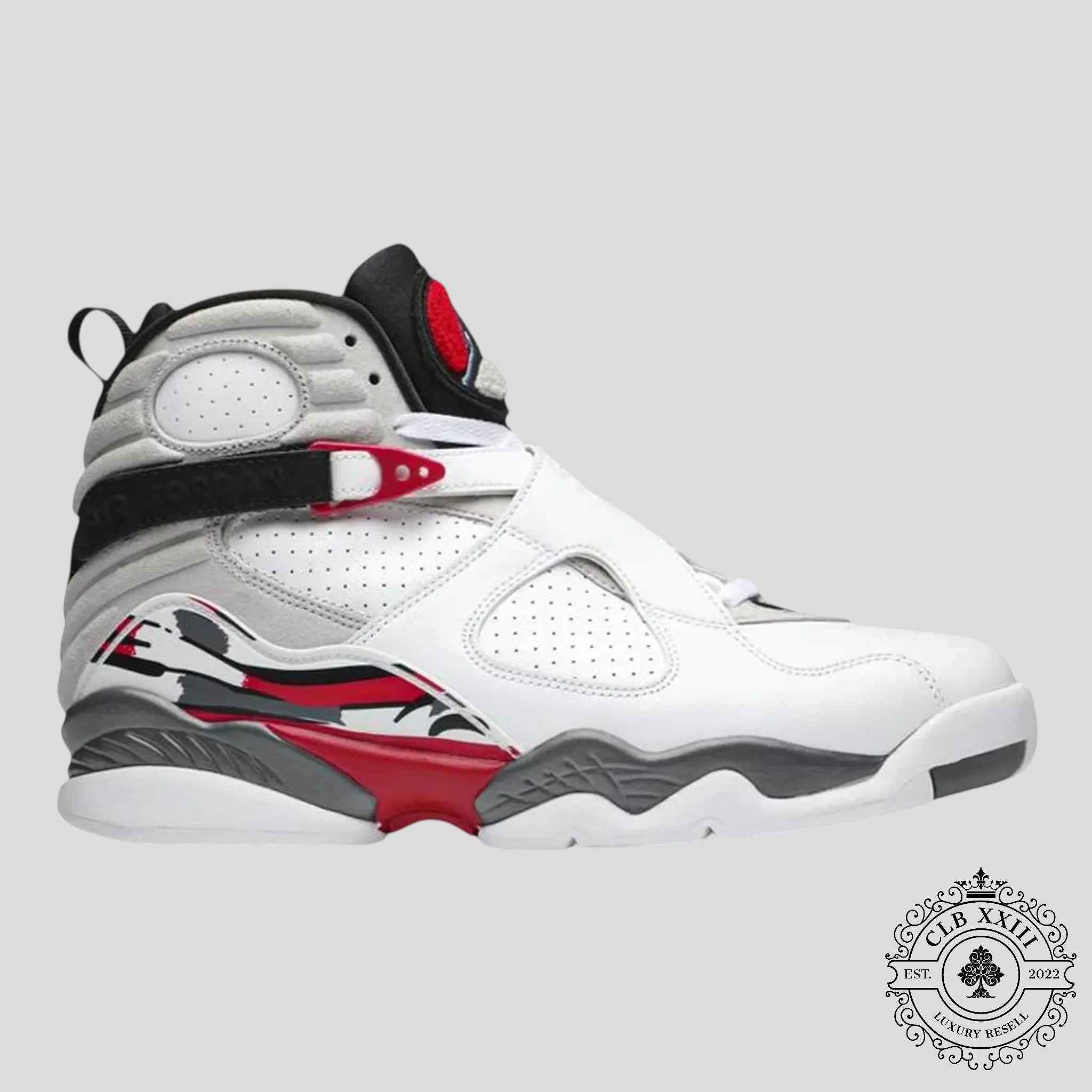 Air Jordan 8 Retro White True Red 2025 Bugs Bunny