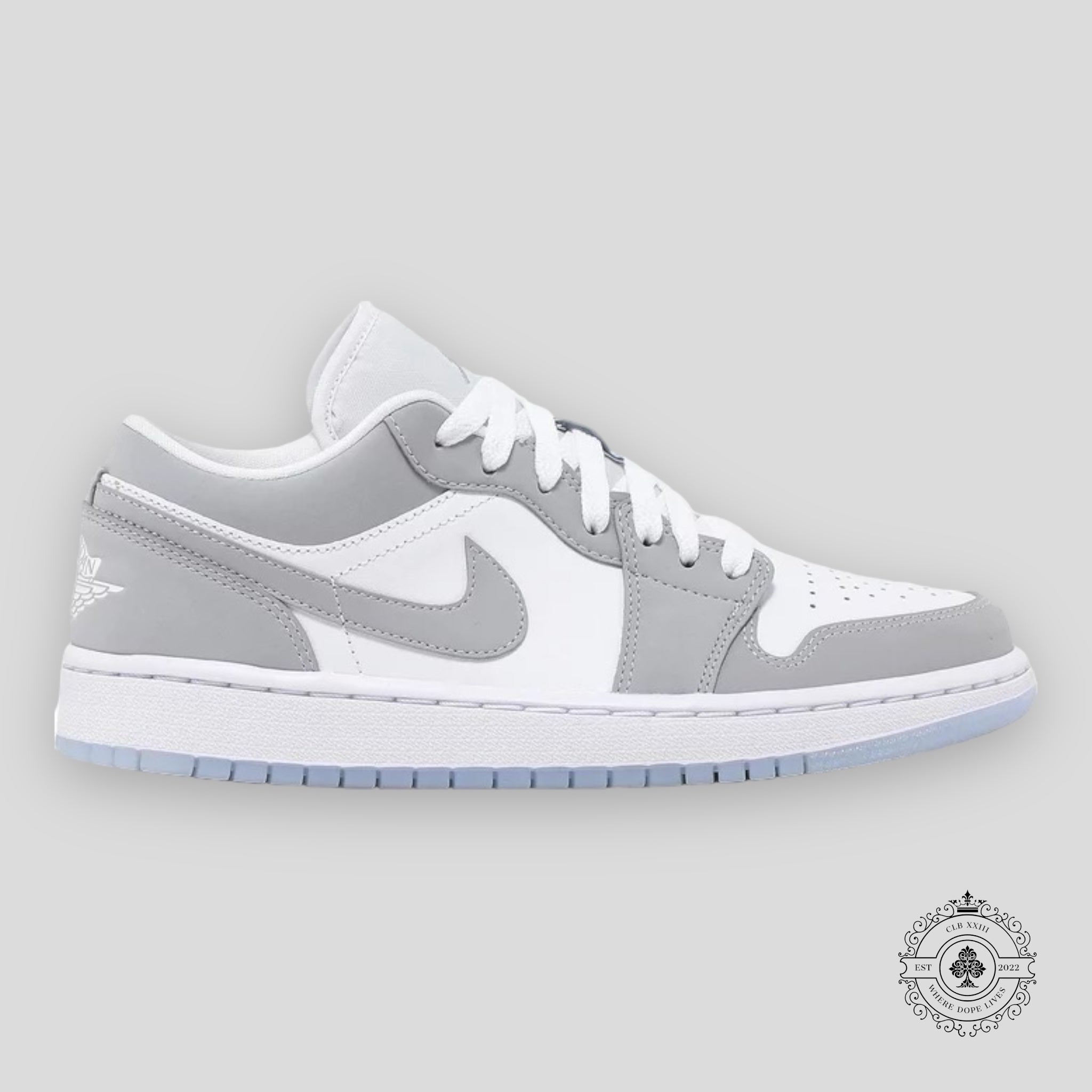 Air Jordan 1 Low W Wolf Grey