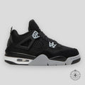 Air Jordan 4 Retro GS Black Canvas