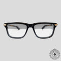 Chrome Hearts Little Dinger Glasses in Black/Silver