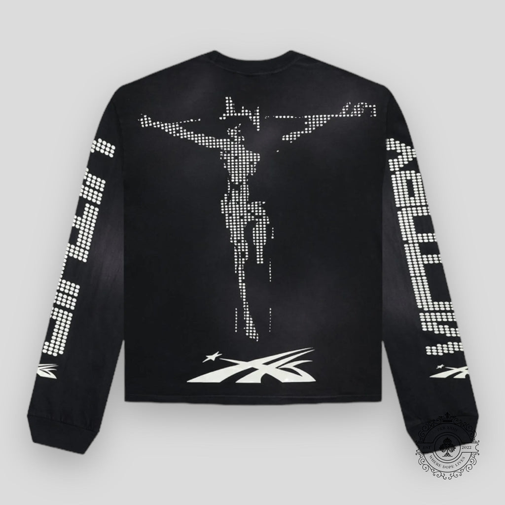 Hellstar Scoreboard L/S Shirt in Black
