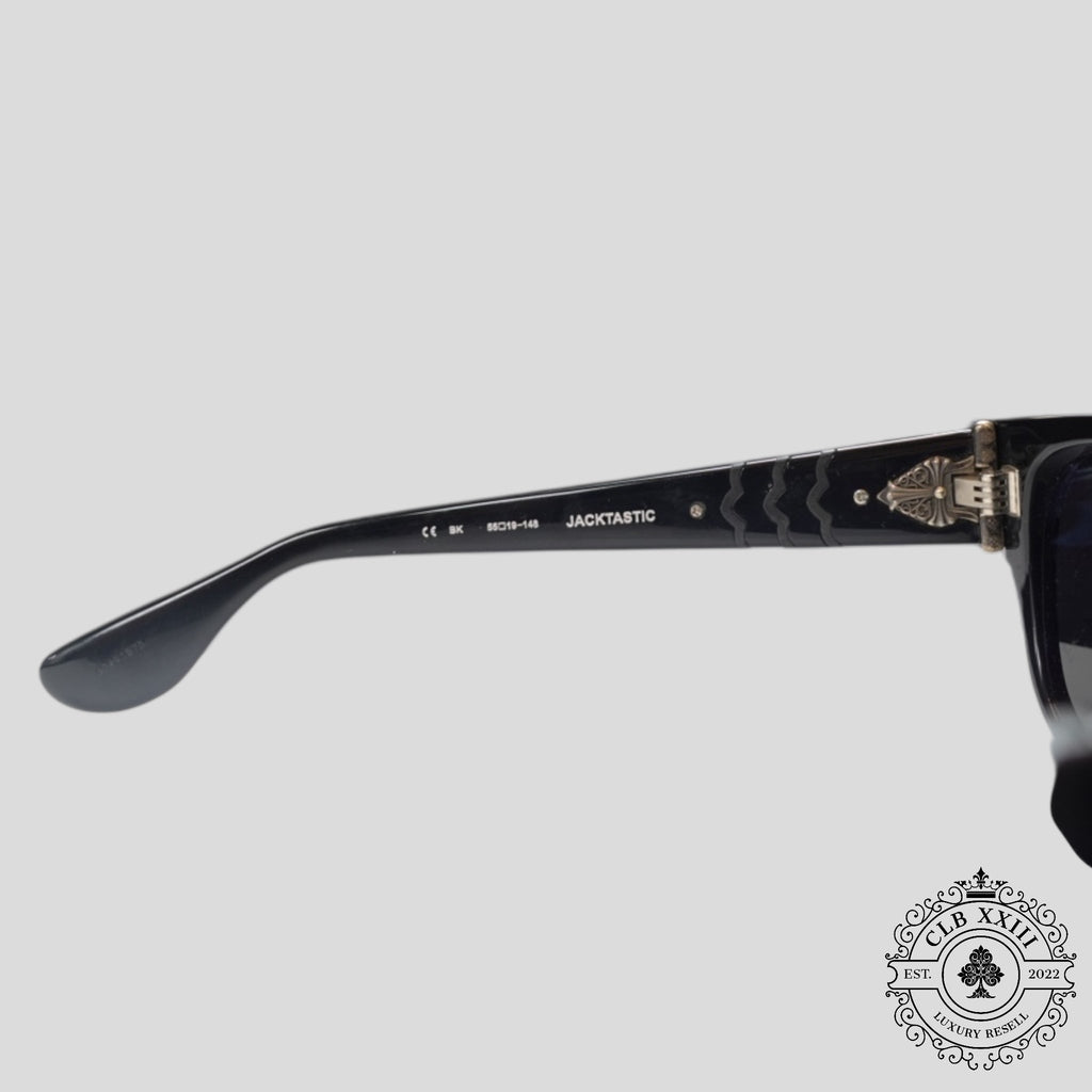 Chrome Hearts Jacktastic Glasses in Black/Silver