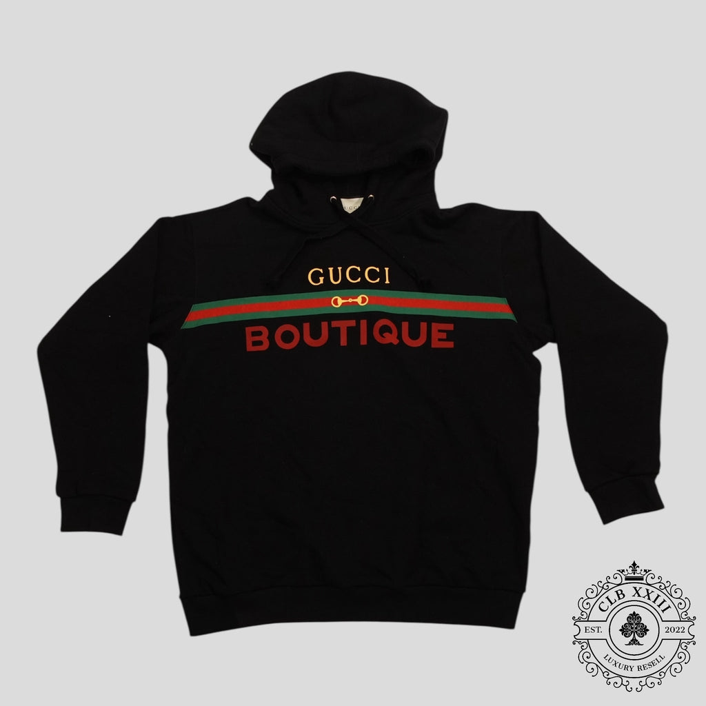 Gucci Boutique Hoodie in Black
