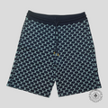 Louis Vuitton LV Fishnet Jacquard Shorts in Black/Blue