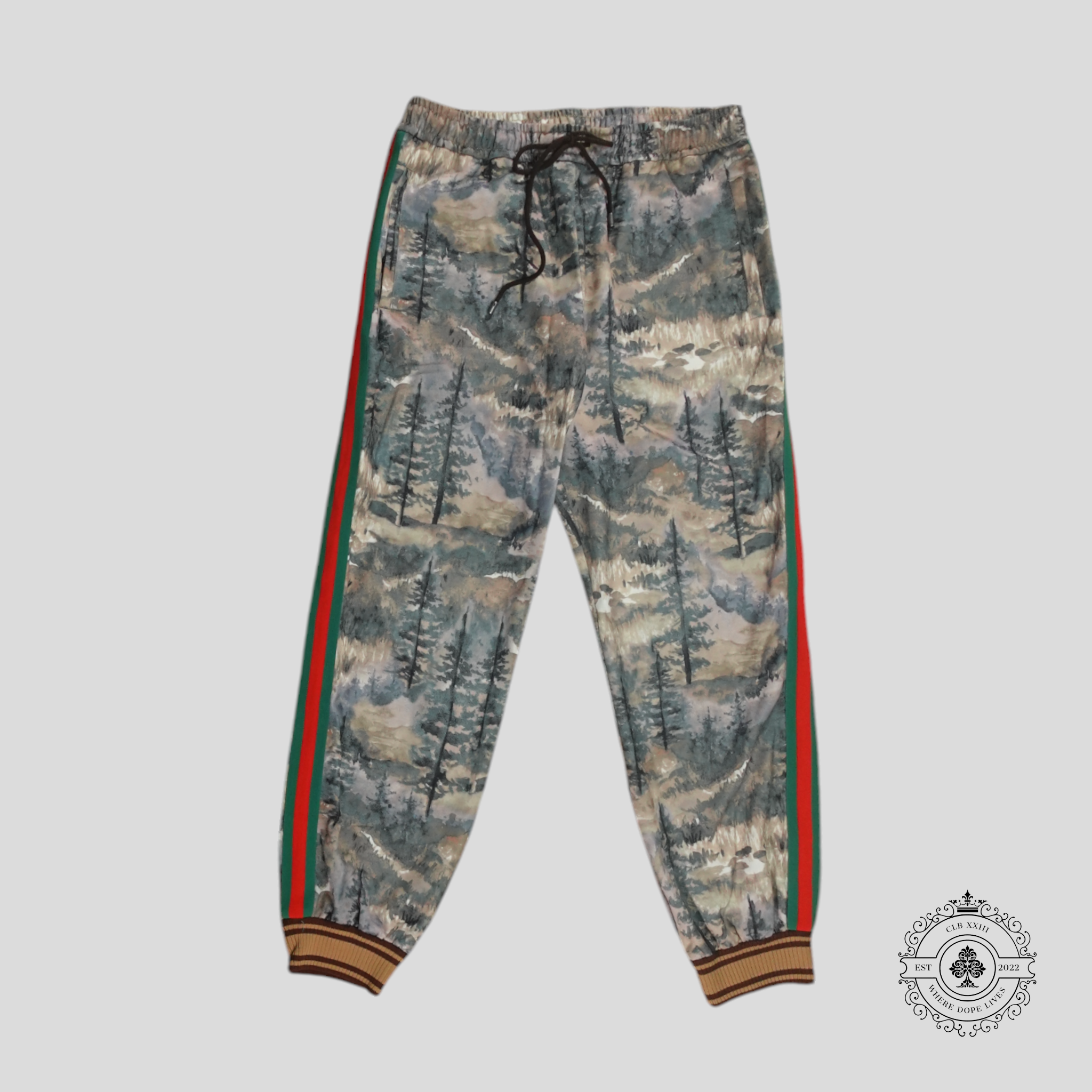 Gucci x the North Face Forest Print Jogger Pants