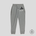 Moncler Logo Patch Sweatpants in Grey