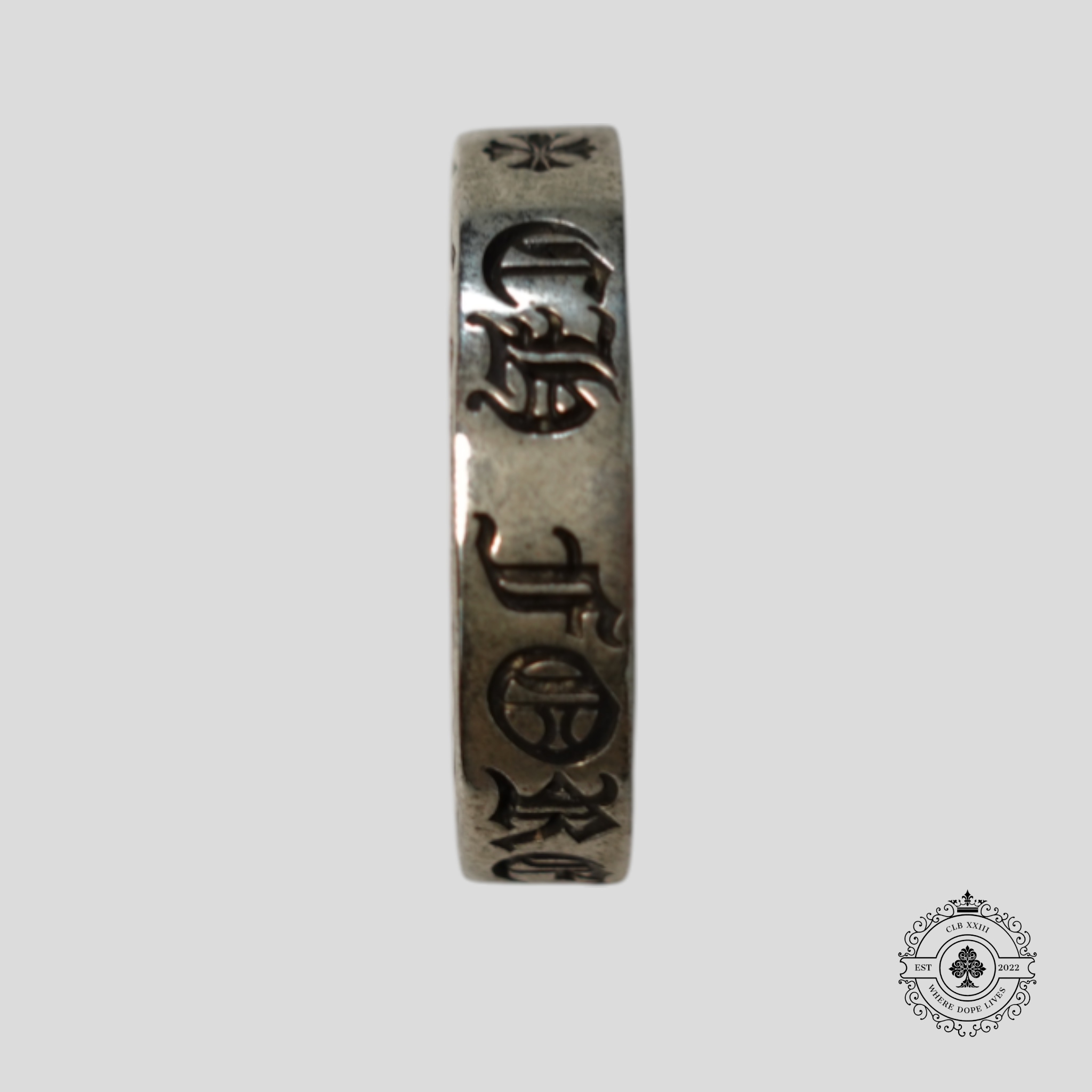 Chrome Hearts CH Forever Ring in Silver