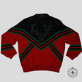Louis Vuitton Lvv Sport Team Crewneck in Black/Red