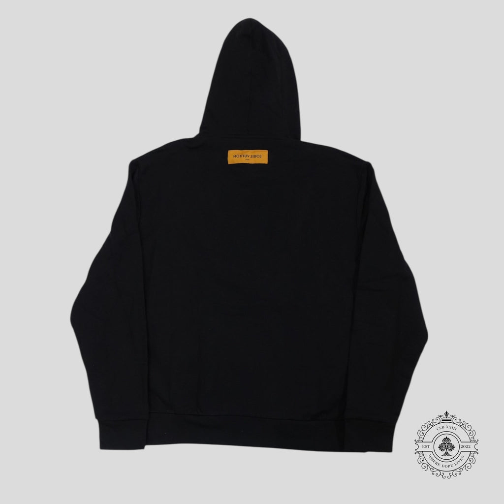 Louis Vuitton Graphic Hoodie in Black