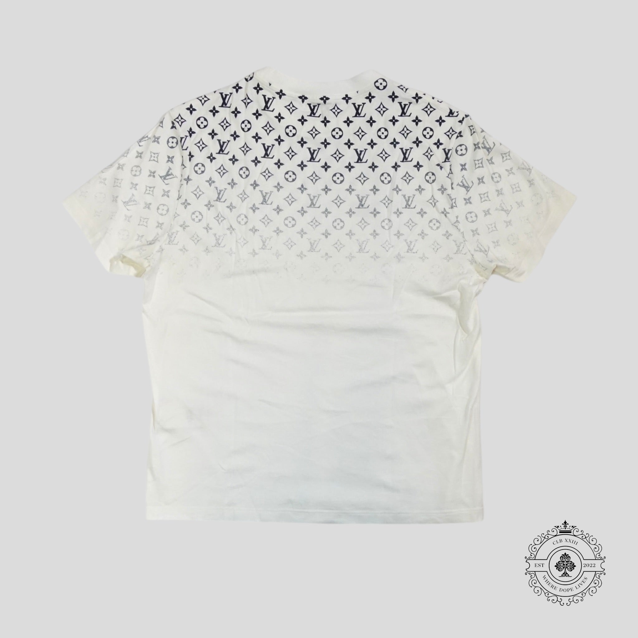 Louis Vuitton Monogram Gradient T-Shirt in White