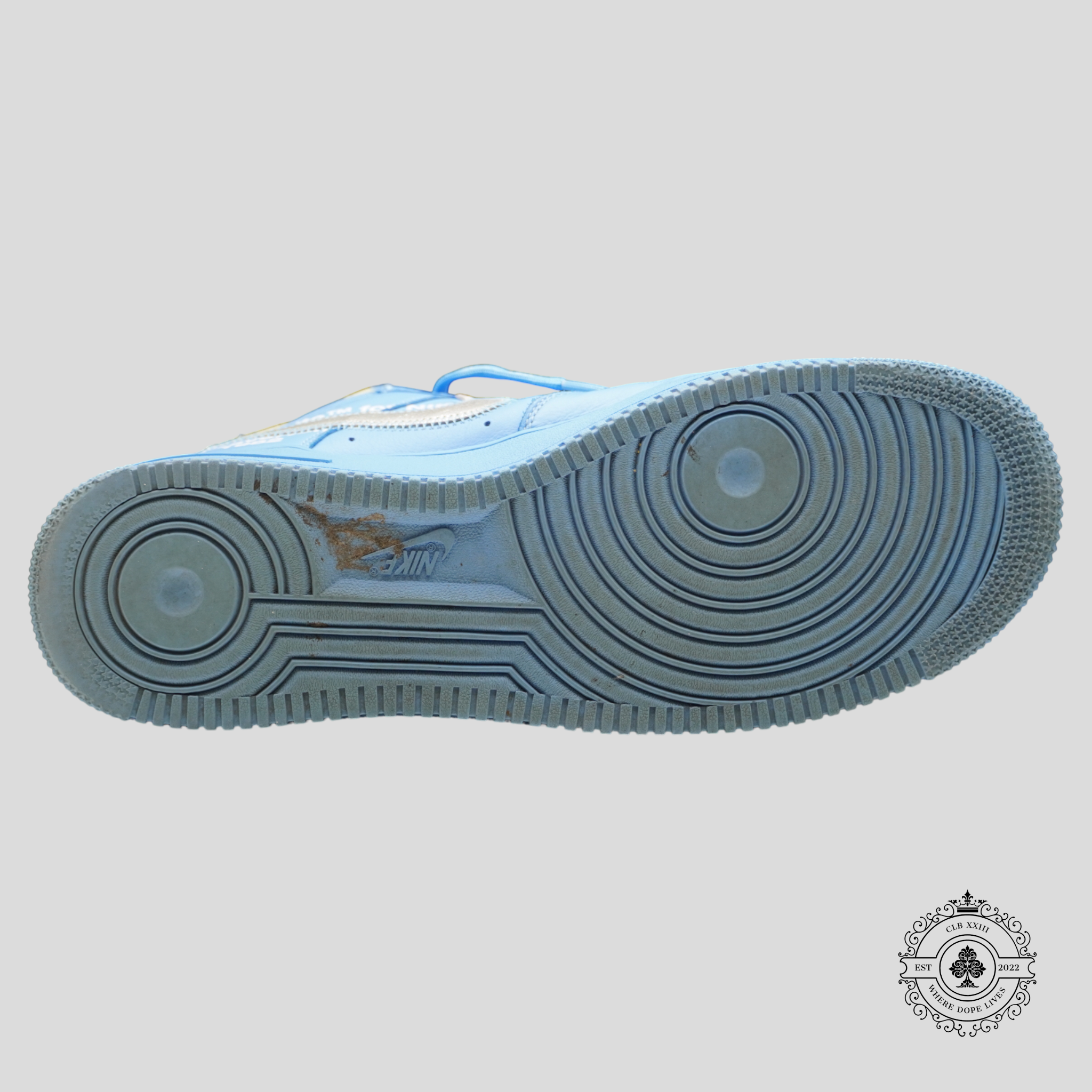 Nike Air Force 1 Low Off-White Mca University Blue - Preowned