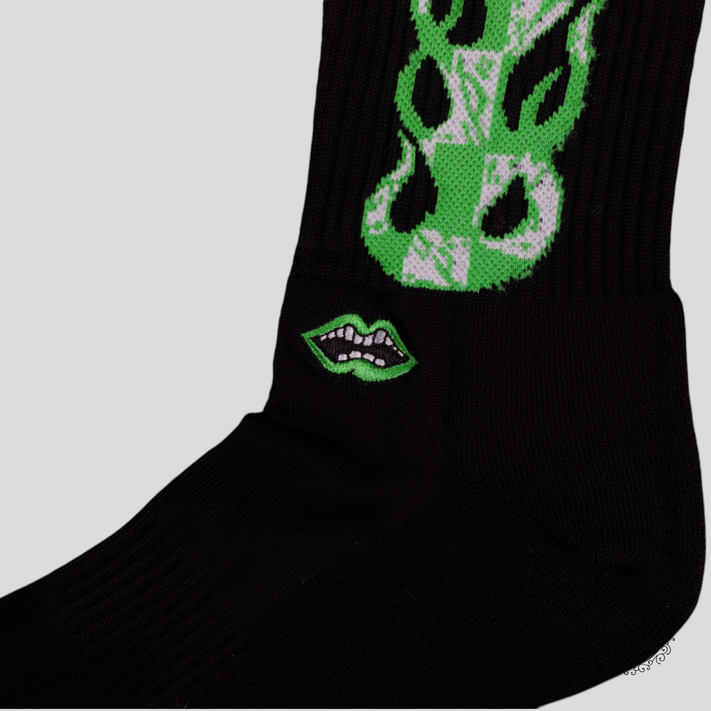 Chrome Hearts 99 Eyes Socks in Black