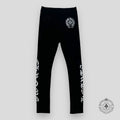 Chrome Hearts Horseshoe Logo Leggings in Black