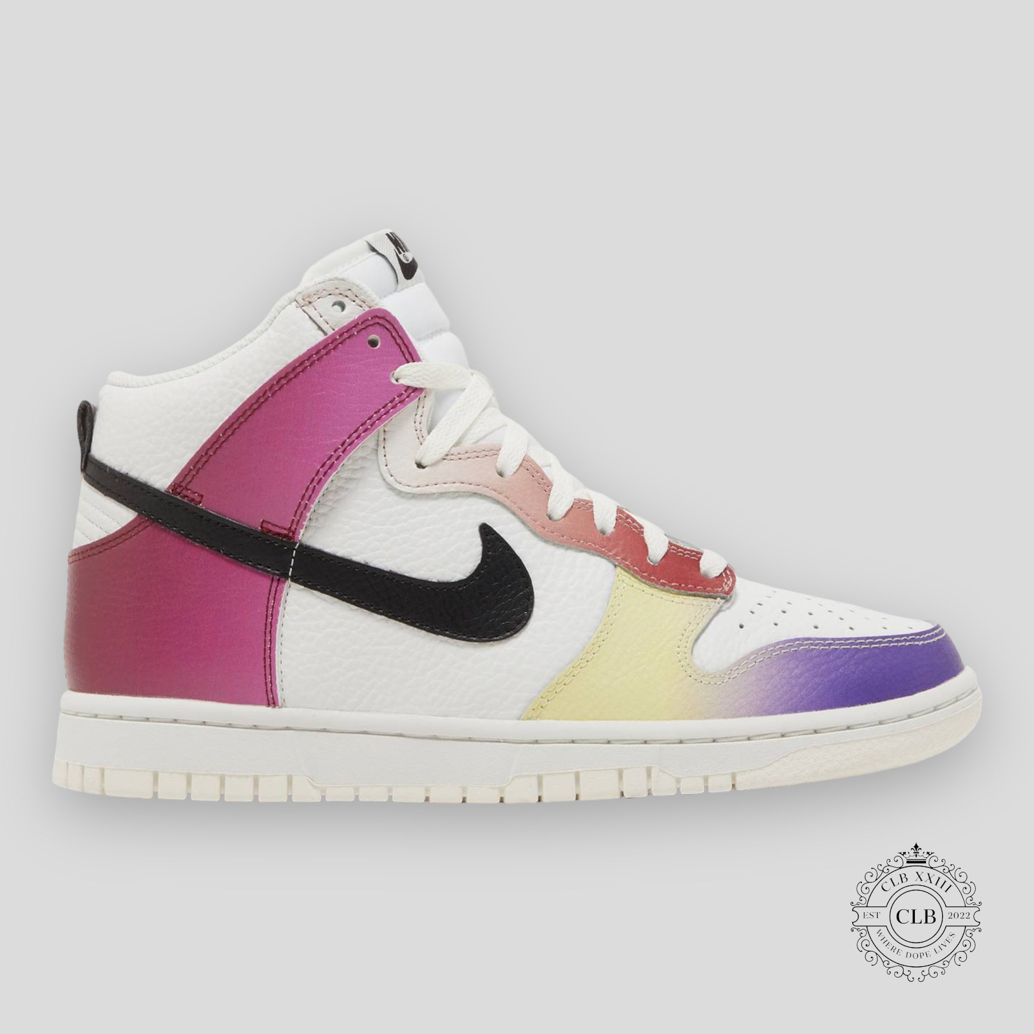Nike Dunk High W Multi Color Gradient