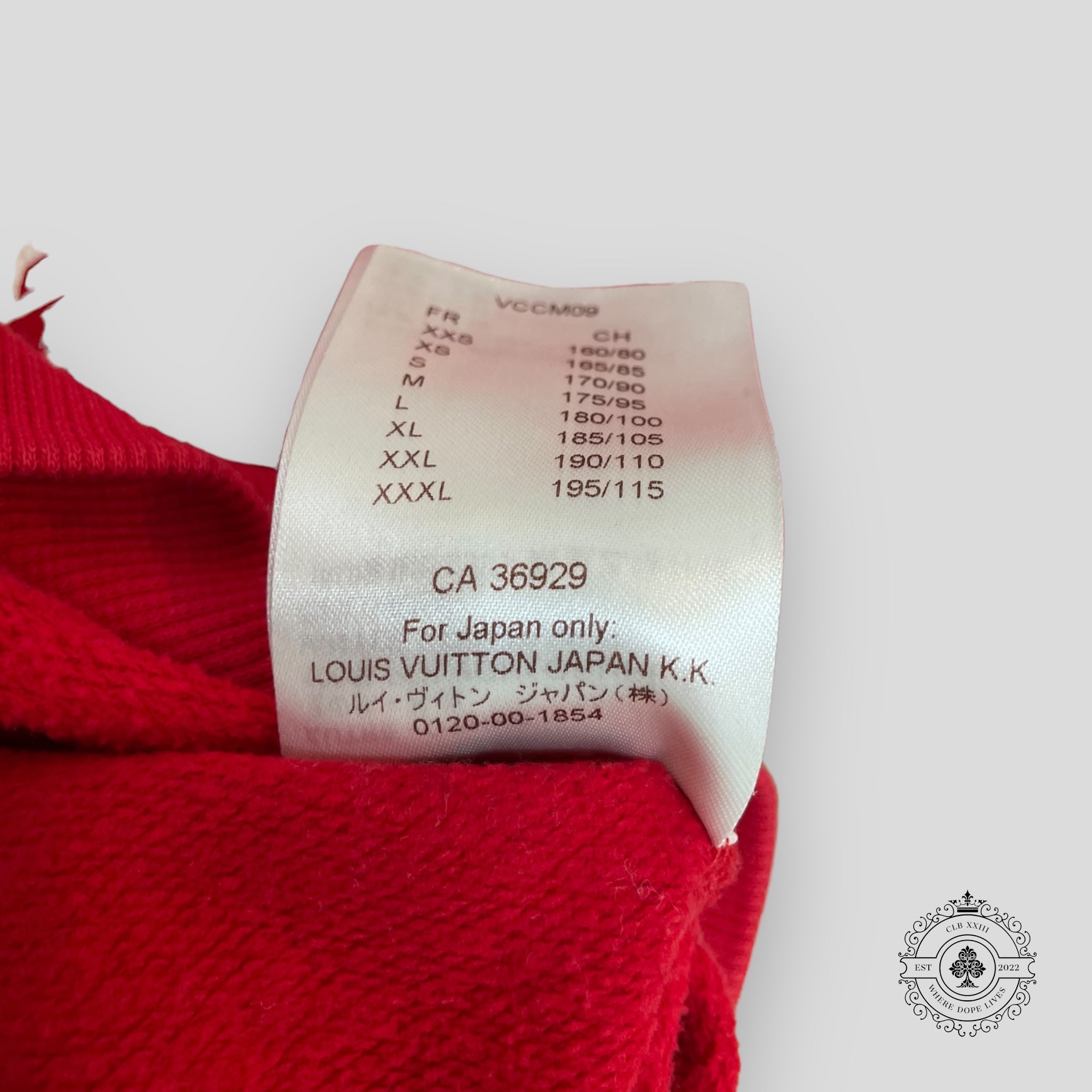Louis Vuitton x Supreme Box Logo Hoodie