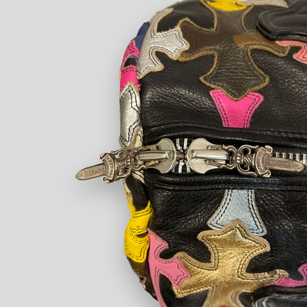 Chrome Hearts Multi Color Cross Patch Mini Duffle