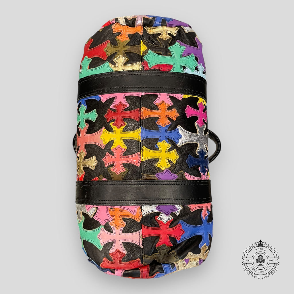 Chrome Hearts Multi Color Cross Patch Mini Duffle