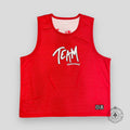 Chrome Hearts Reversible Mesh Team 99 Jersey in Red