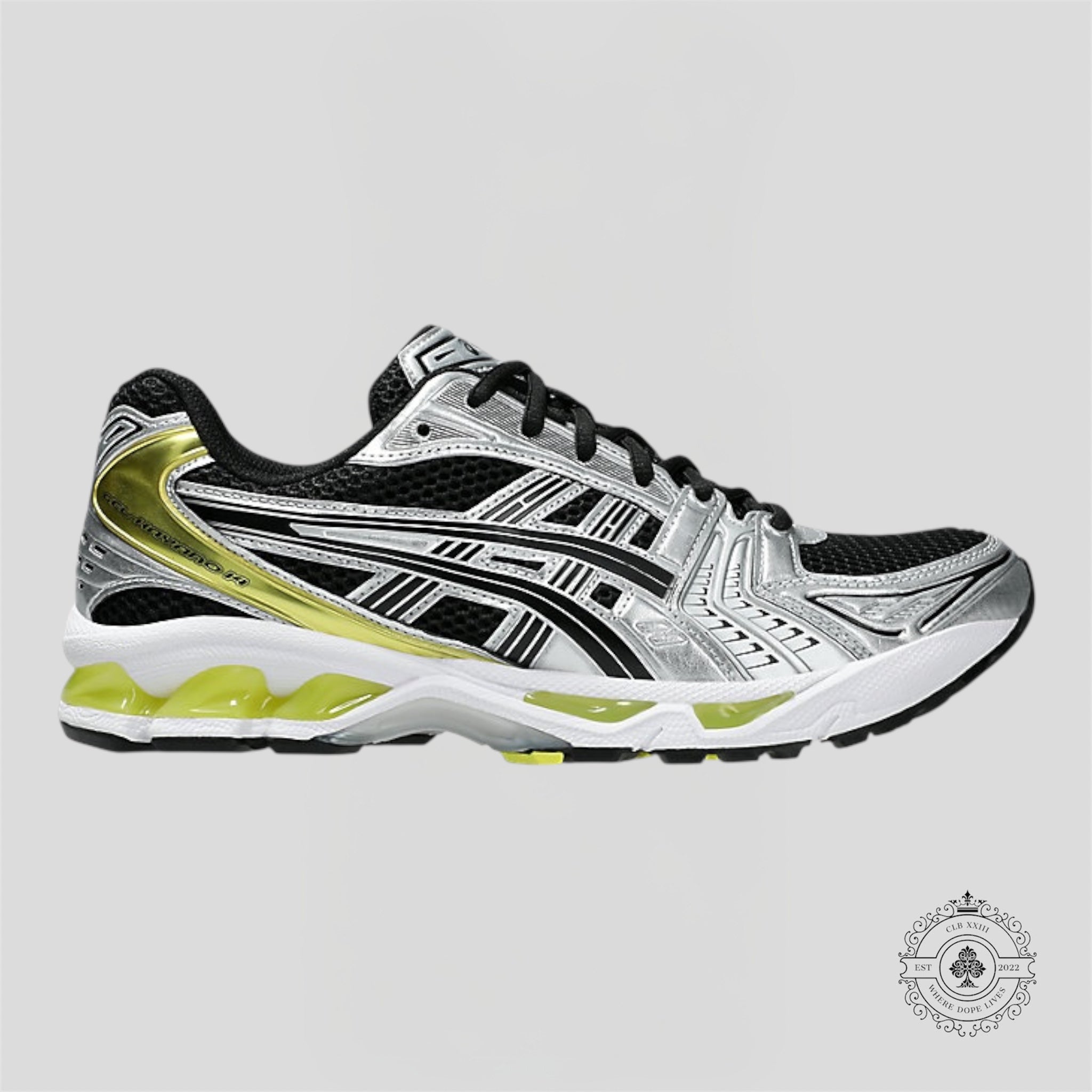 Asics Gel-Kayano 14 Black Lemon Spark