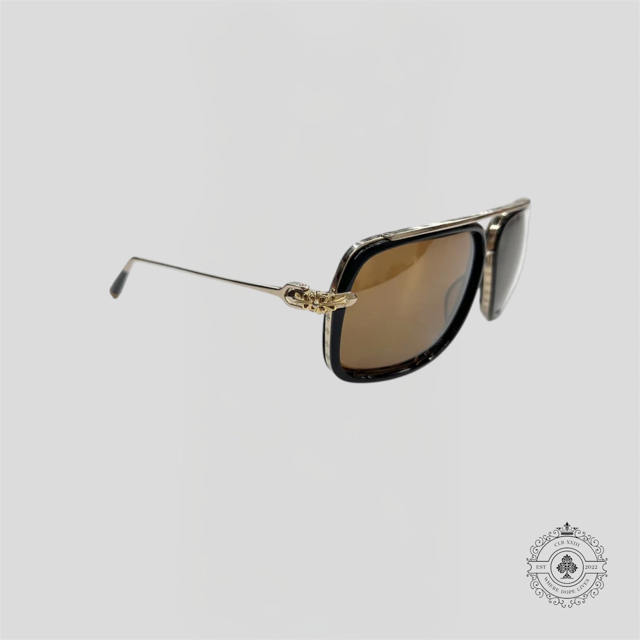 Chrome Hearts P. Donner Sunglasses Black