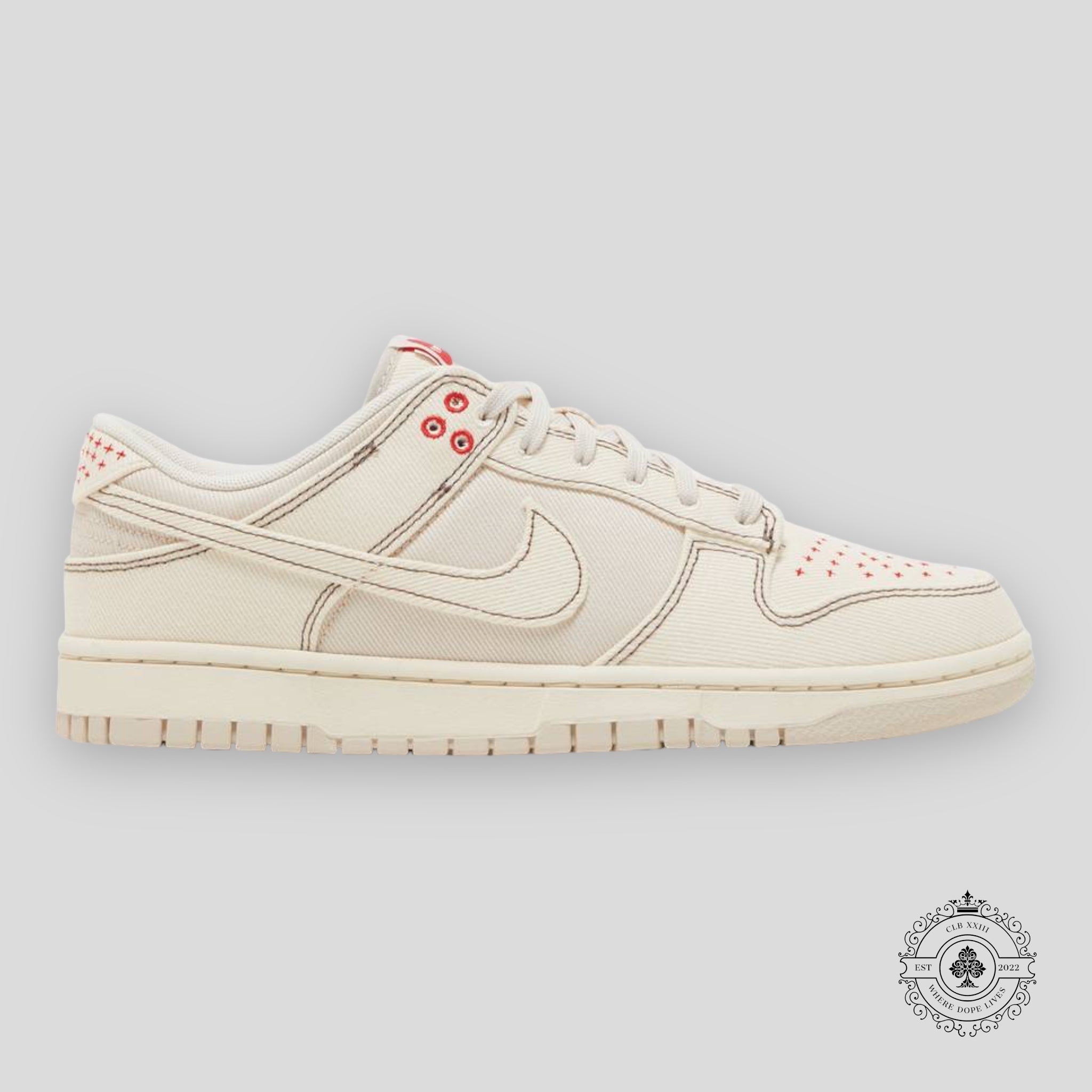 Nike Dunk Low Light Orewood Brown Sashiko