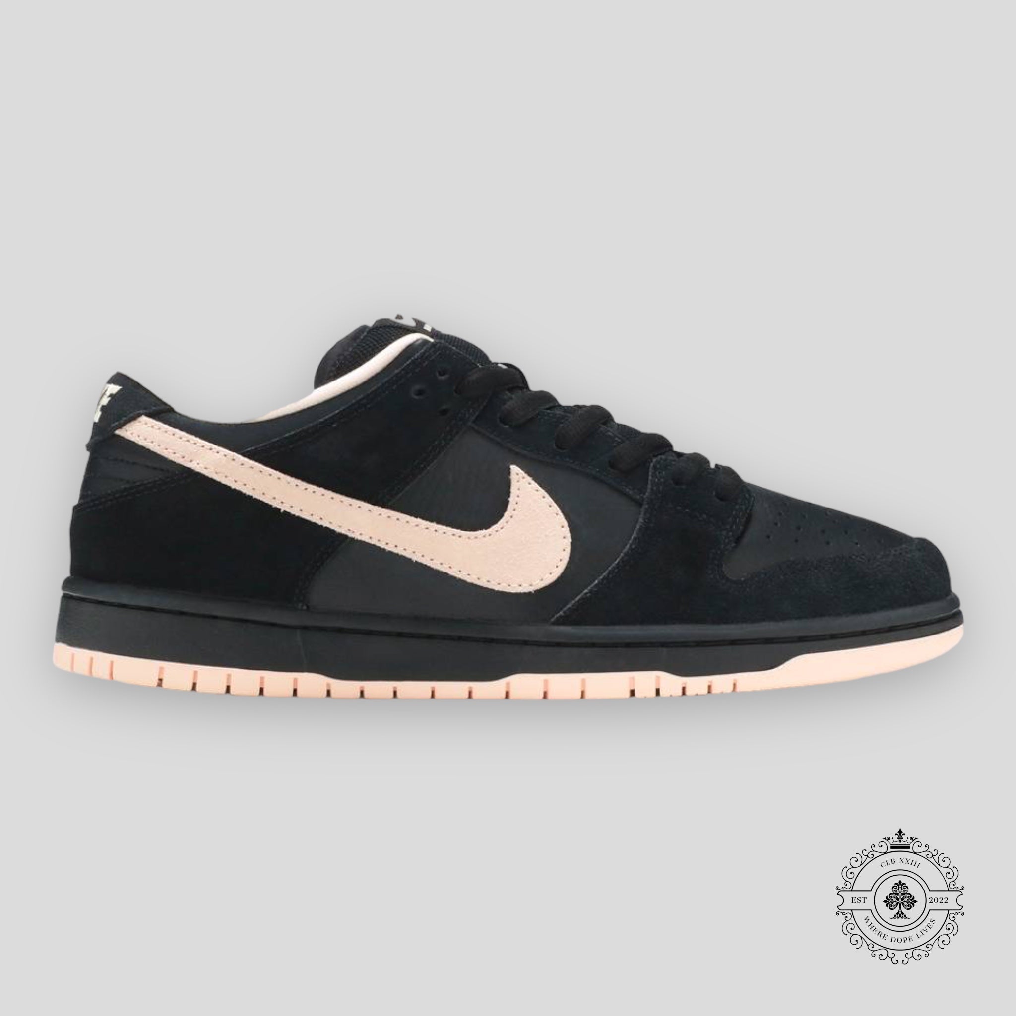 Nike SB Dunk Low Black Washed Coral