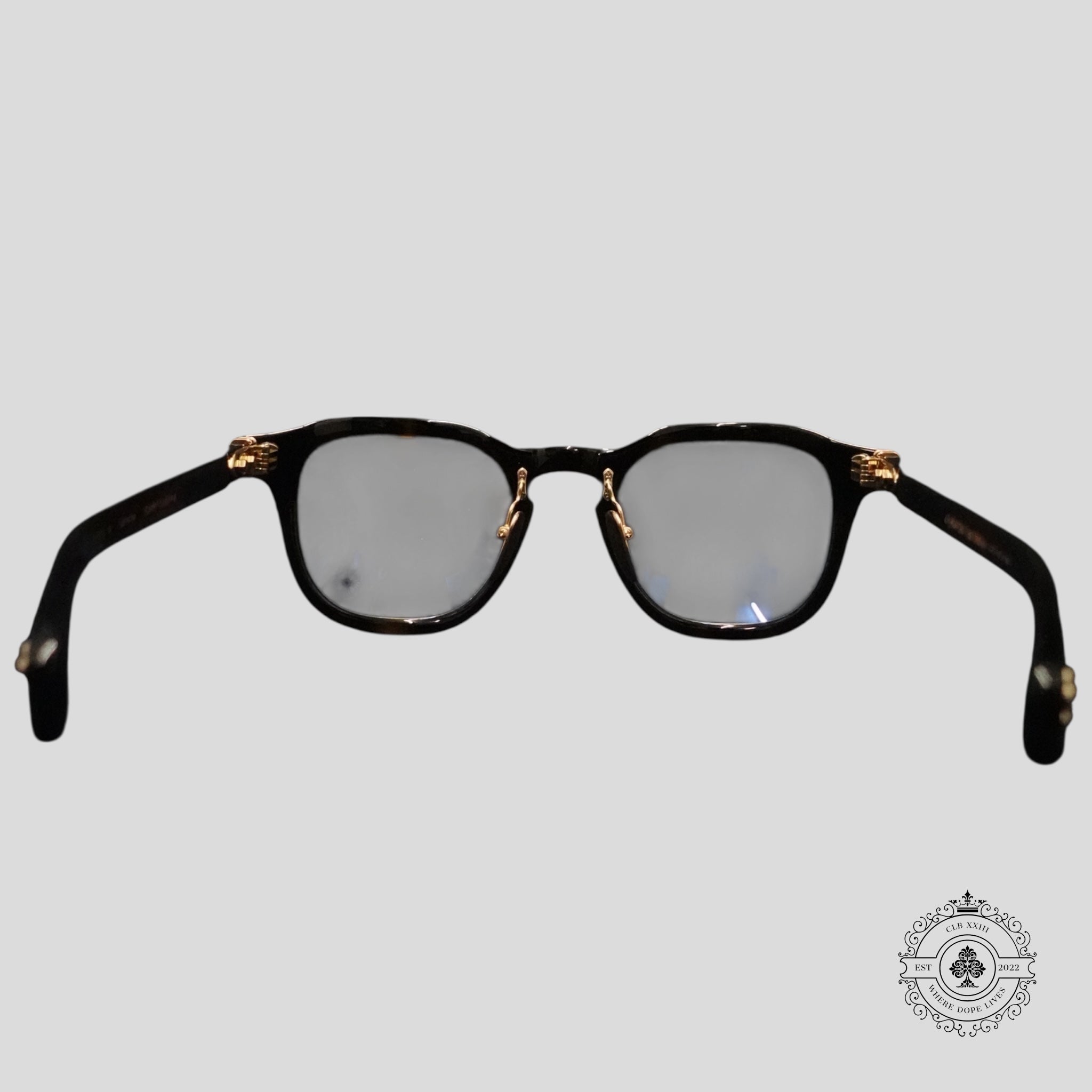 Chrome Hearts Chirp Chirp-a Sunglasses in Tortoise/Gold