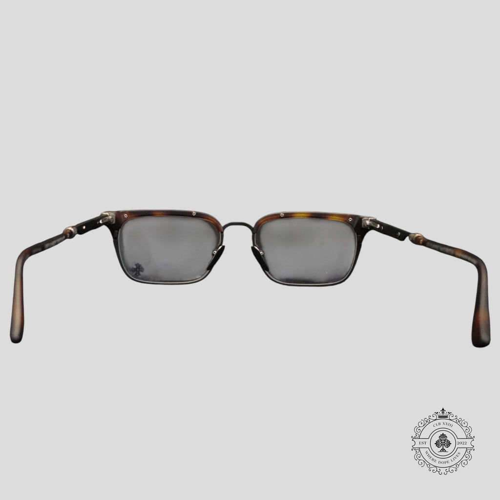Chrome Hearts See U Next Tuesday Glasses in Tortoise Shell/Silver