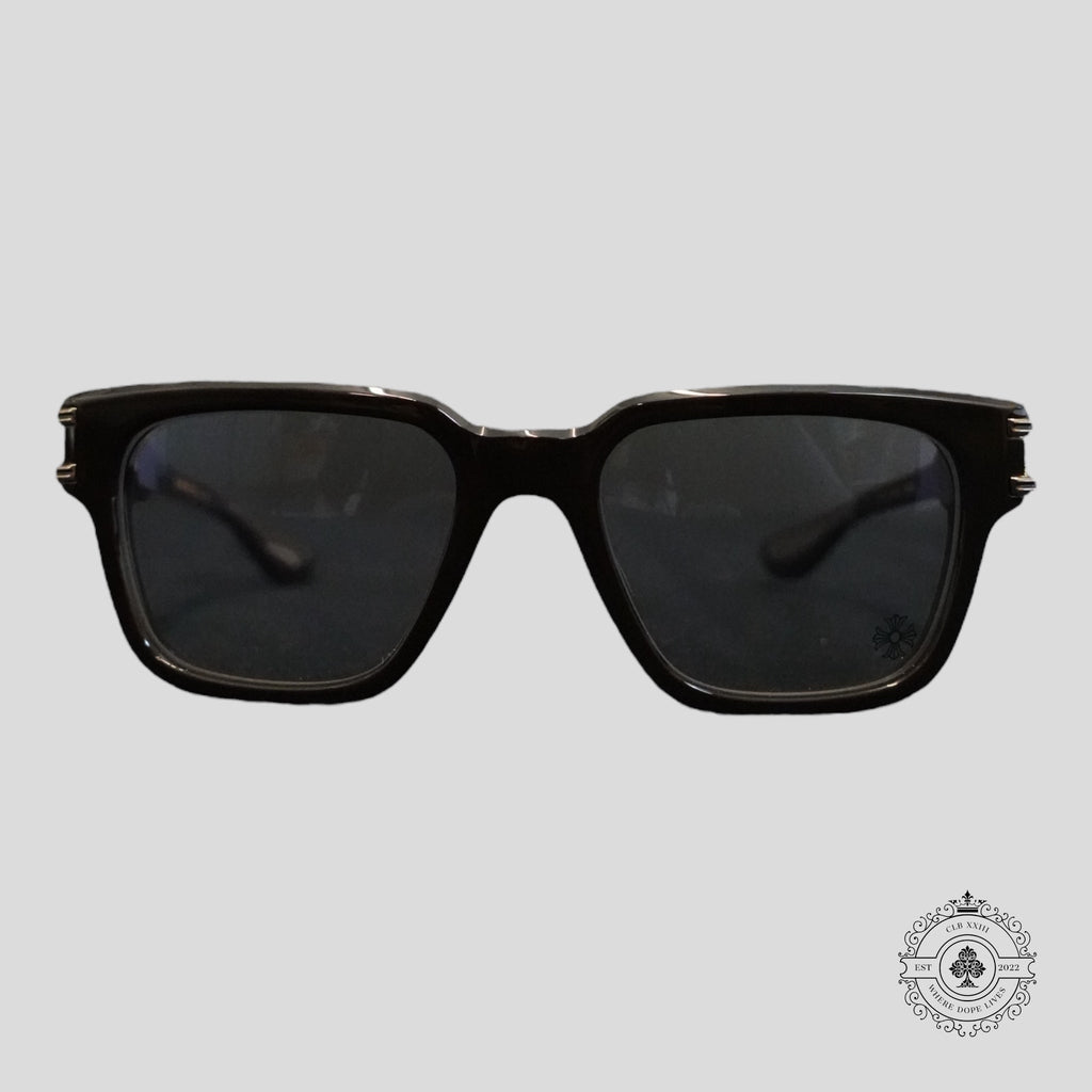 Chrome Hearts Bulge Glasses in Brown/Gold